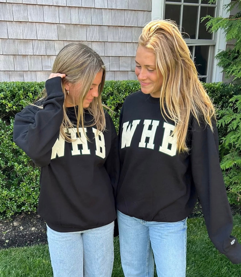 WHB APPLIQUE CREWNECK