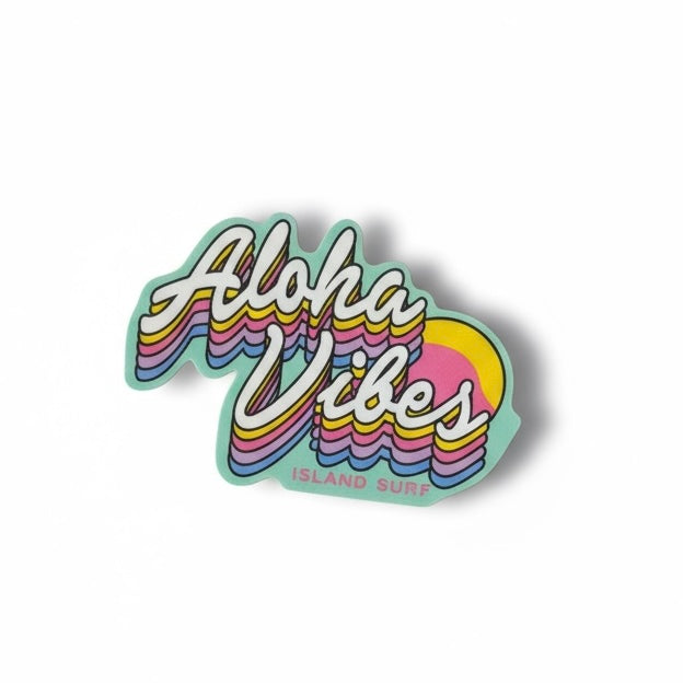 ALOHA VIBES STICKER