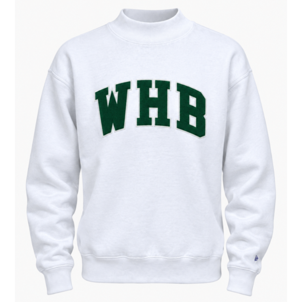 WHB APPLIQUE MOCKNECK