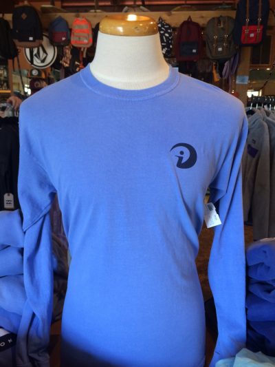 Island Surf L/S Tee - Columbia Blue